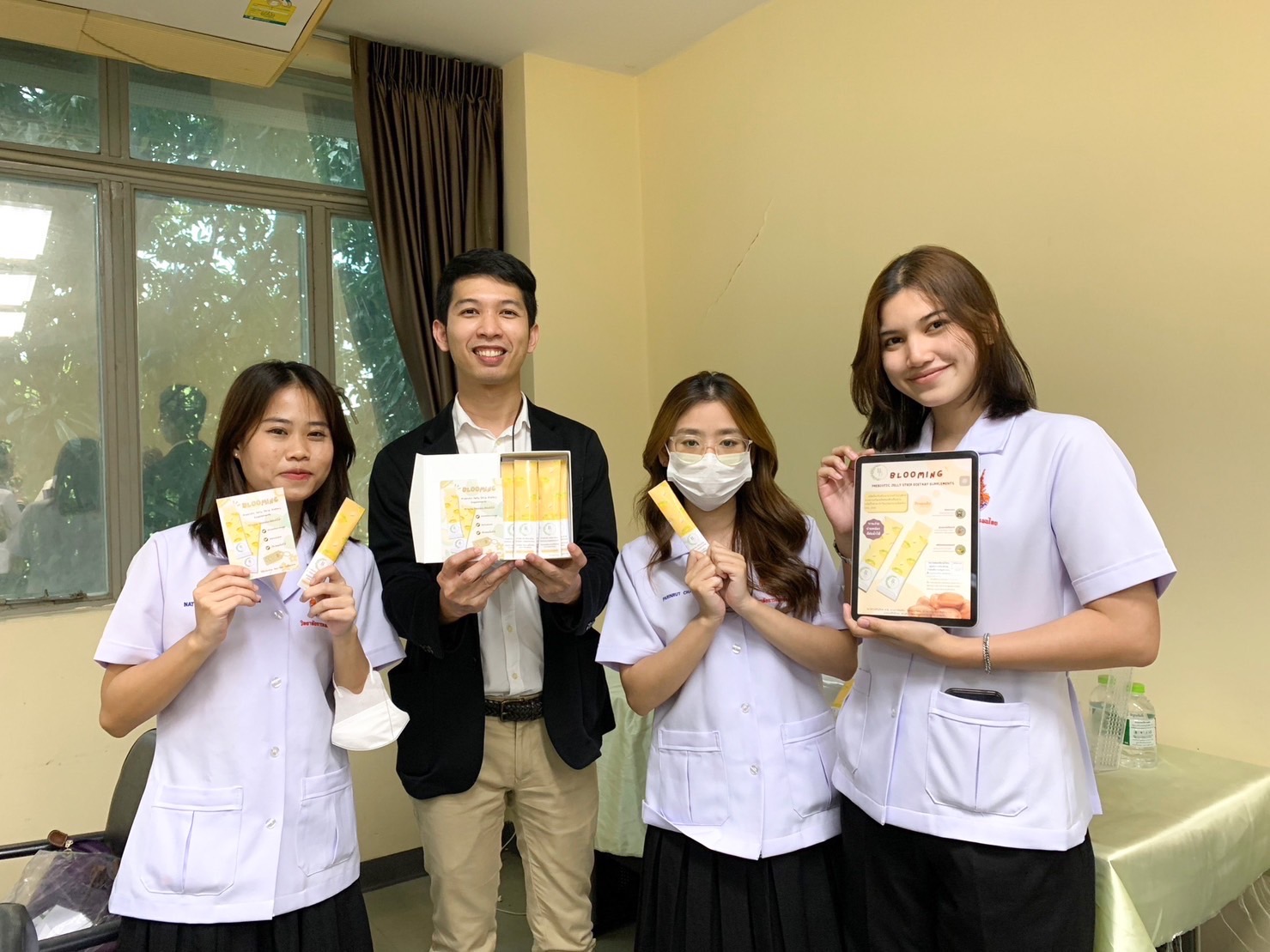 นศ_4.มทร.ธัญบุรี คิดค้นพรีไบโอติกส์จากเมล็ด