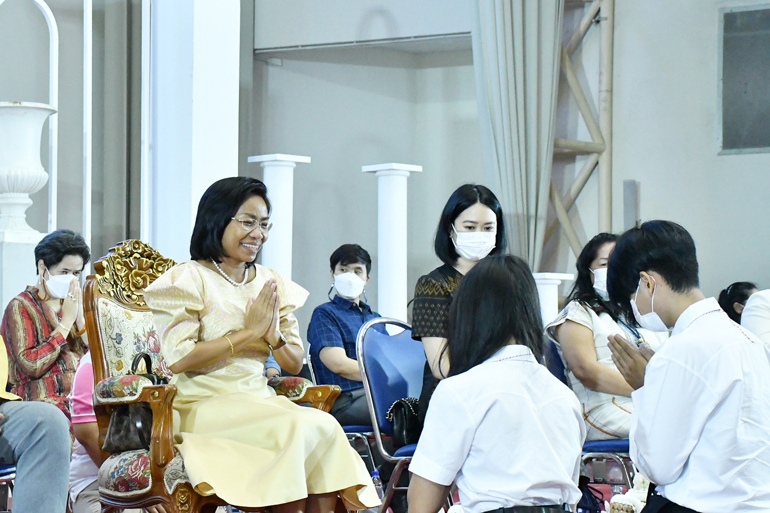 บายศรีผ้าใยกล้วย11