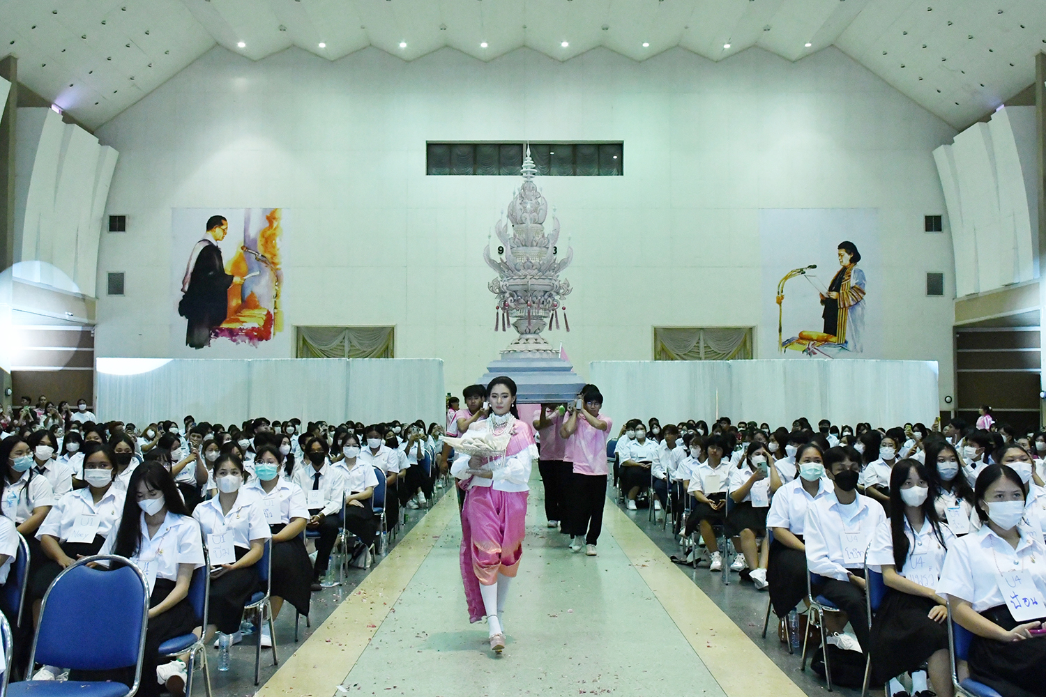 บายศรีผ้าใยกล้วย12