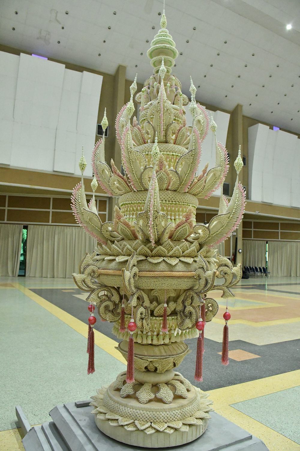 บายศรีผ้าใยกล้วย9