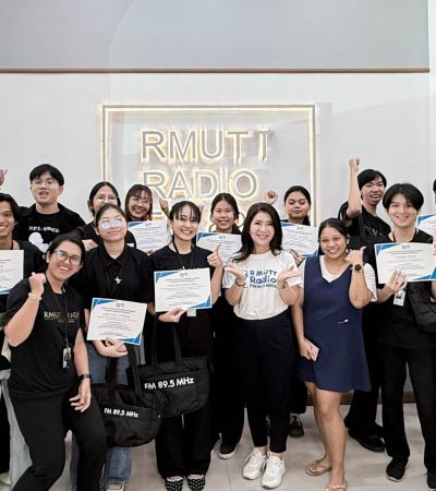 สถานีวิทยุกระจายเสียง มทร.ธัญบุรี จัดกิจกรรมมอบใบประกาศนียบัตรให้แก่นักศึกษาสหกิจศึกษา ประจำปีการศึกษา 2568