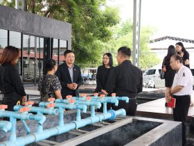 ผู้บริหารเครือ CP เยี่ยมชมคณะเทคโนโลยีการเกษตร