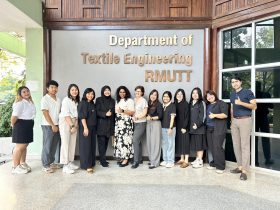 วิศวกรรมสิ่งทอ ต้อนรับคณาจารย์ TUL สาธารณรัฐเช็ก