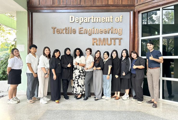 วิศวกรรมสิ่งทอ ต้อนรับคณาจารย์ TUL สาธารณรัฐเช็ก