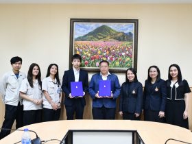 คณะวิทยาศาสตร์และเทคโนโลยี MOU บริษัท อาซาฮี อินเทค ไทยแลนด์ จำกัด