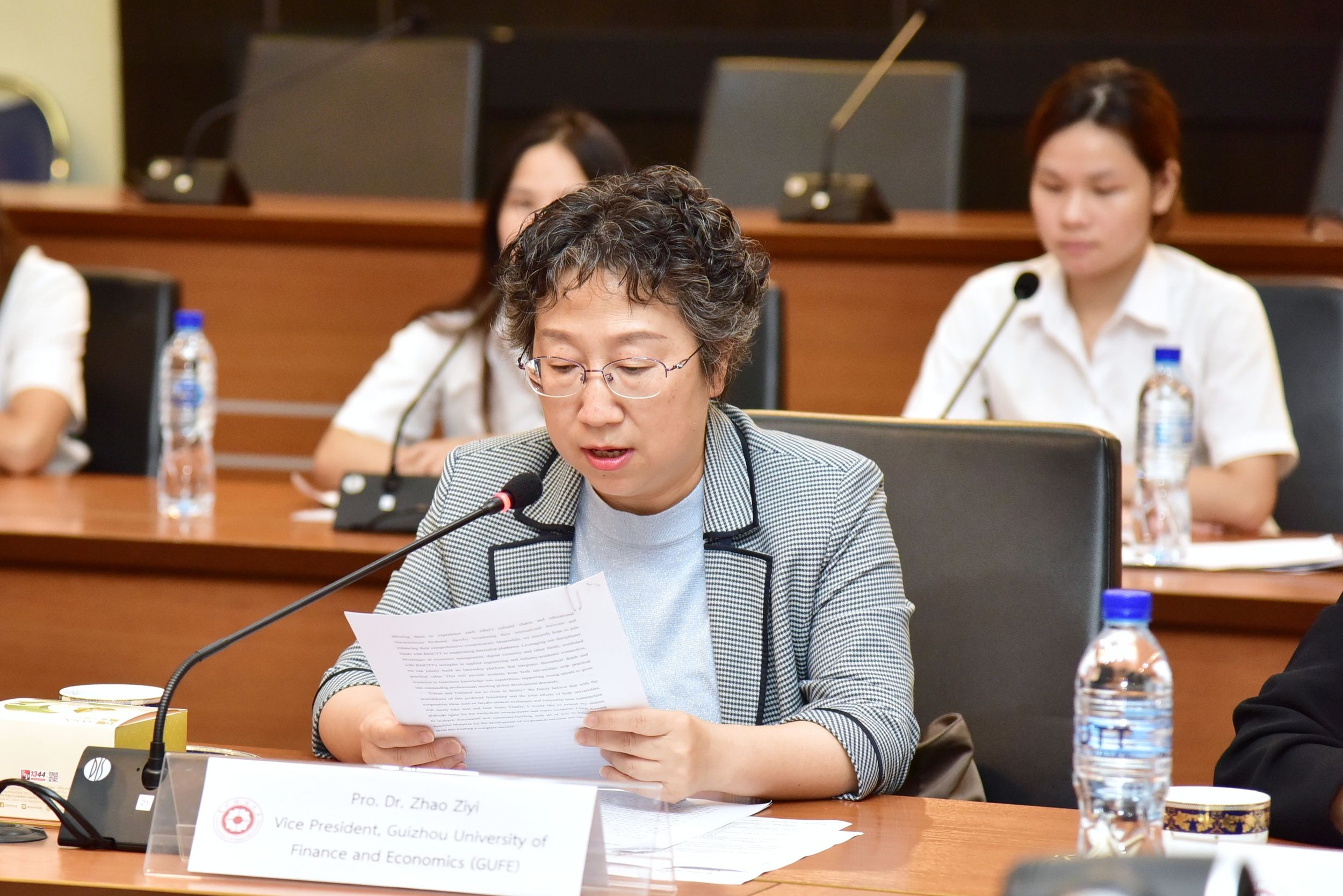 มทร.ธัญบุรี ต้อนรับผู้บริหาร GUFE สาธารณรัฐประชาชนจีน