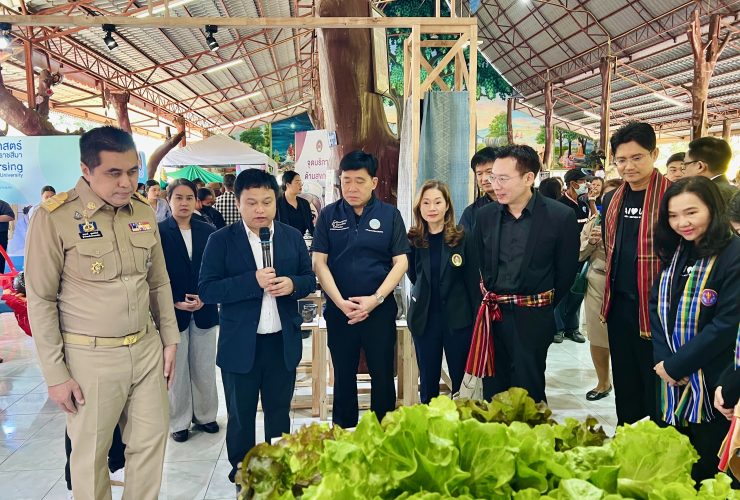 มทร.อีสาน ต้อนรับ ปลัดกระทรวง อว. ลงพื้นที่ติดตามผลการดำเนินงาน