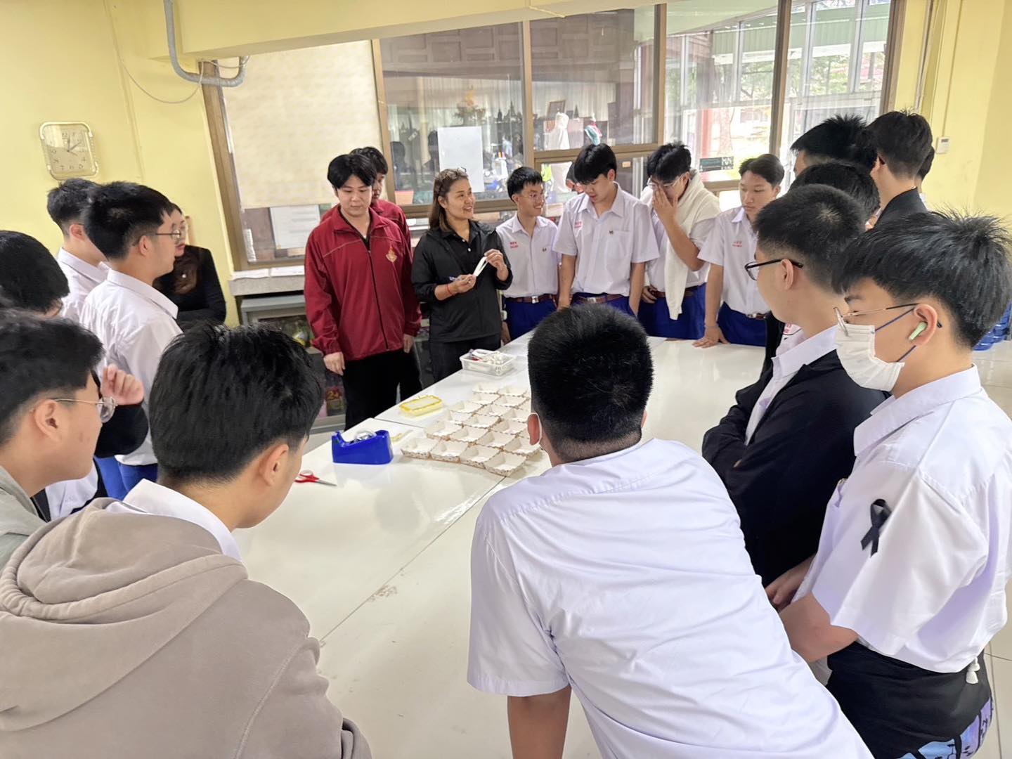 วิศวกรรมสิ่งทอ ต้อนรับ ร.ร.อัสสัมชัญบางรัก Workshop