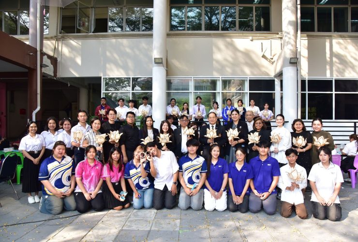 คณะเทคโนโลยีคหกรรมศาสตร์ มทร.ธัญบุรี ชวนผู้ที่สนใจร่วมประดิษฐ์โคมประทีป