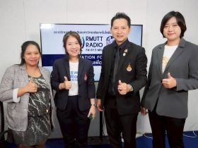 รองอธิการบดี มทร.กรุงเทพ เยี่ยมชมสถานีวิทยุ