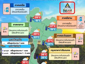 พยากรณ์อากาศ 17 กุมภาพันธ์