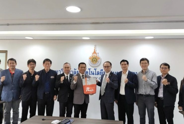 สถาบันยานยนต์ไฟฟ้า มทร.อีสาน จับมือ มิตซูบิชิ พัฒนาระบบ Energy Management System