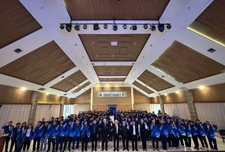 อธิการบดี มอบโอวาทนักศึกษา เข้าแข่งขันพระนครเกมส์