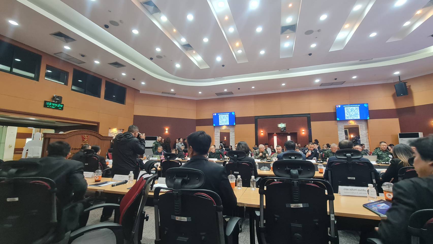 เข้าร่วมประชุมสถานการณ์ชายแดนไทย กัมพูชา ของ กสทช