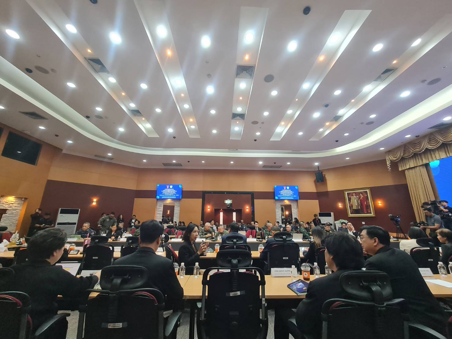 เข้าร่วมประชุมสถานการณ์ชายแดนไทย กัมพูชา ของ กสทช