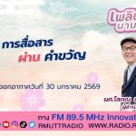 เพลินภาษานานาสาระ L การสื่อสาร ผ่านคำขวัญ