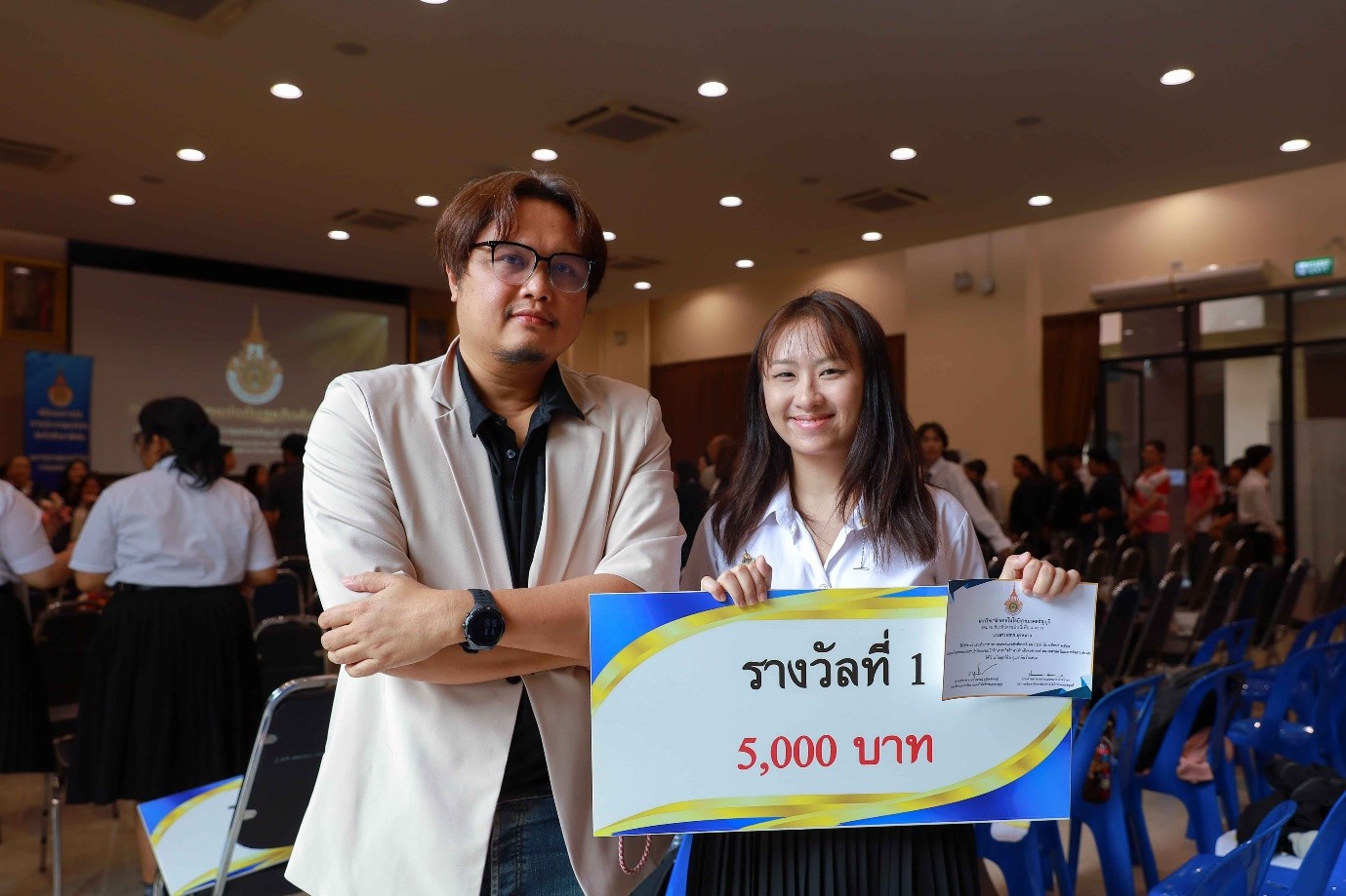 นศ สื่อสารคว้ารางวัลชนะเลิศสหกิจศึกษาดีเด่น 2568