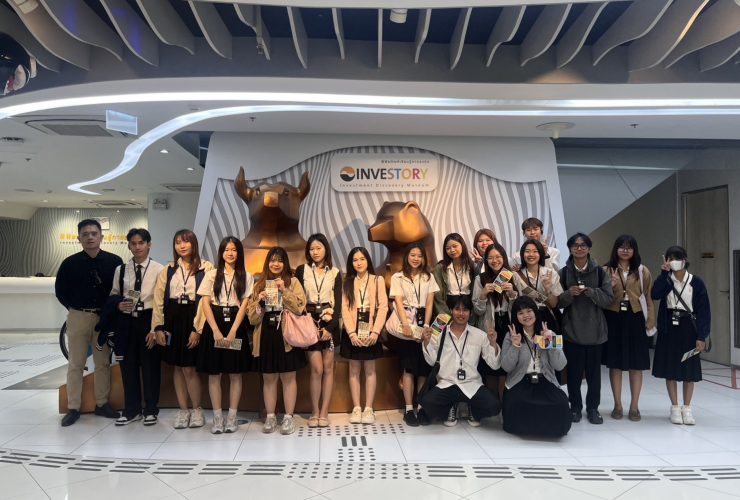 นักศึกษาบัญชี มทร.ธัญบุรี เปิดโลกการลงทุน ศึกษาดูงาน SET INVESTORY