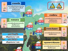 พยากรณ์อากาศ 24 มีนาคม