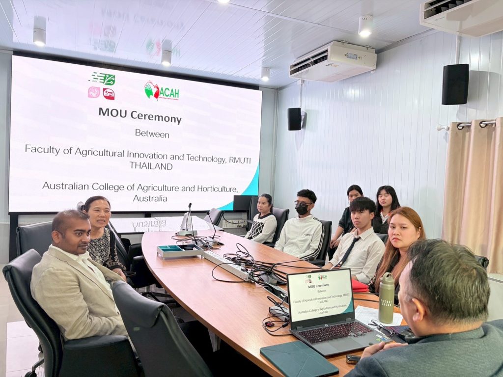 มทร.อีสาน ลงนามสถาบันออสเตรเลีย ACAH