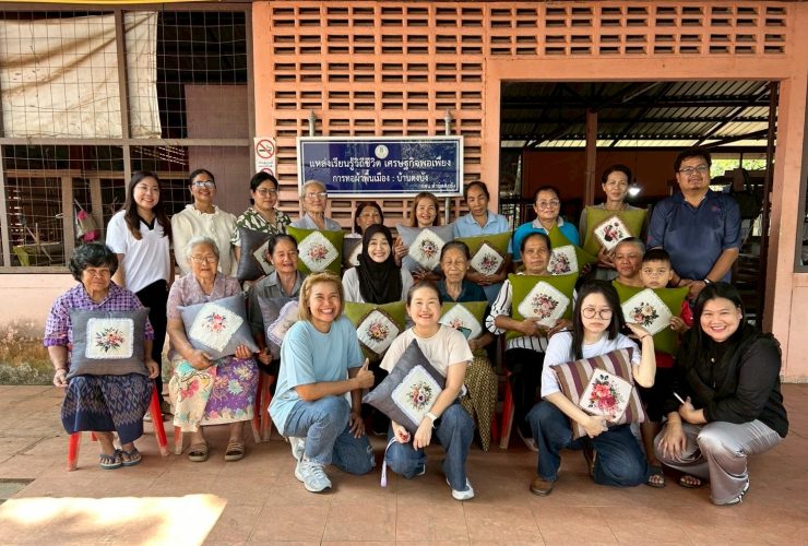 วิศวกรรมสิ่งทอ มทรธัญบุรี จัดโครงการยกระดับภูมิปัญญาท้องถิ่น