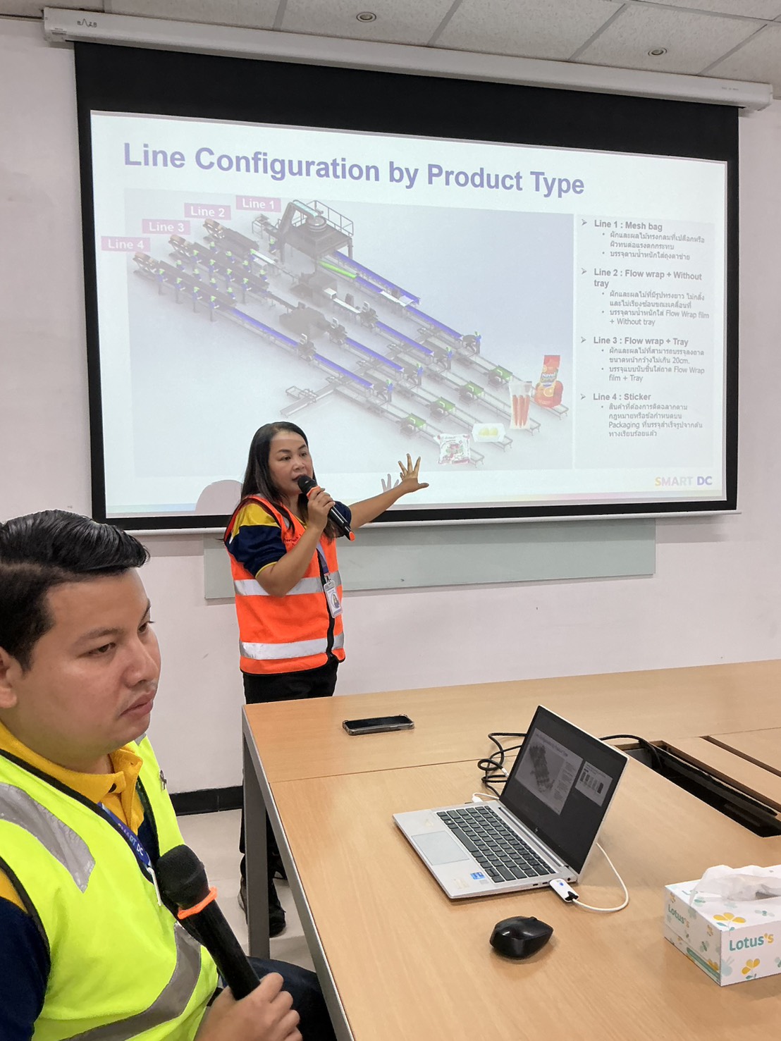 นศ วิทยาศาสตร์และการจัดการเทคโนโลยีอาหาร ดูงานศูนย์กระจายสินค้าโลตัส