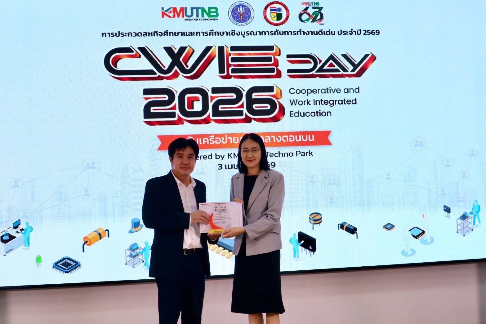 มทร.ธัญบุรี คว้า CWIE ดีเด่น ระดับเครือข่ายอุดมศึกษาภาคกลางตอนบน 2569