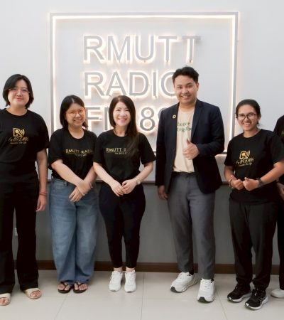 สถานีวิทยุกระจายเสียง มทร.ธัญบุรี ประชุมติดตาม ESG Report