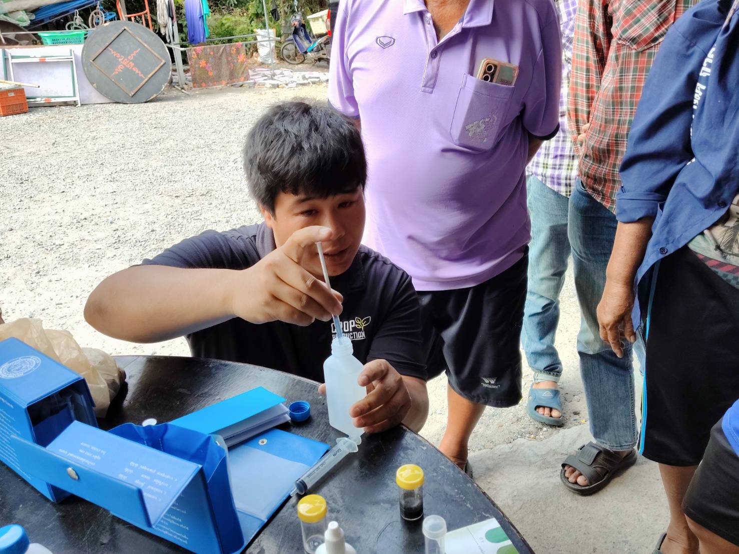 โครงการการถ่ายทอดเทคโนโลยีการปรับปรุงดินกรด