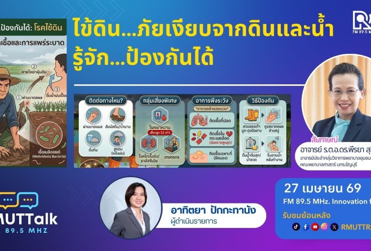 ไข้ดิน.ภัยเงียบจากดินและน้ำ รู้จัก.ป้องกันได้