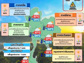 พยากรณ์อากาศ 13 พฤษภาคม