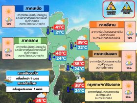 พยากรณ์อากาศ 6 พฤษภาคม