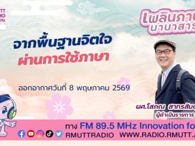 เพลินภาษานานาสาระ L จากพื้นฐานจิตใจ ผ่านการใช้ภาษา