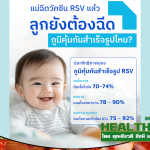 HealthClub สร้างเกราะป้องกันไวรัส RSV เพื่อให้ลูกรักปลอดภัยตั้งแต่แรกเกิด