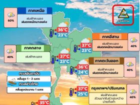 พยากรณ์อากาศ 18 มิถุนายน