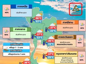 พยากรณ์อากาศ 19 มิถุนายน