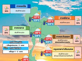 พยากรณ์อากาศ 25 มิถุนายน