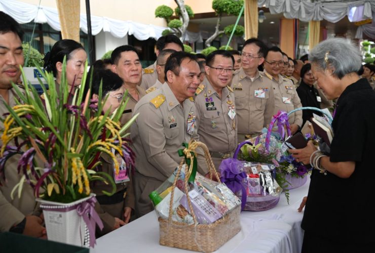 มทร.ล้านนา เฝ้ารับเสด็จฯ และร่วมจัดแสดงผลงานนวัตกรรมด้านข้าว