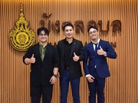นักศึกษามทร.ธัญบุรี เข้าพบอธิการบดี ก่อนเดินทางศึกษาต่อต่างประเทศ