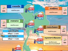 พยากรณ์อากาศ 20 กรกฎาคม