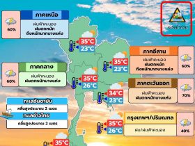 พยากรณ์อากาศ 6 กรกฎาคม