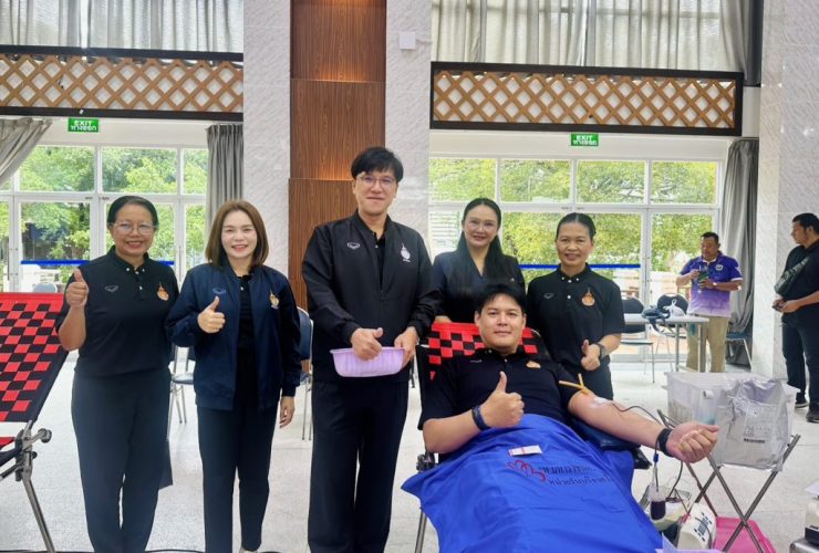 มทร.อีสาน จัดกิจกรรมบริจาคโลหิตเฉลิมพระเกียรติพระบาทสมเด็จพระเจ้าอยู่หัว