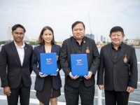 ราชมงคลพระนคร ลงนามไทยสมายล์บัส พัฒนาวิจัยและนวัตกรรมพลังงานสะอาด