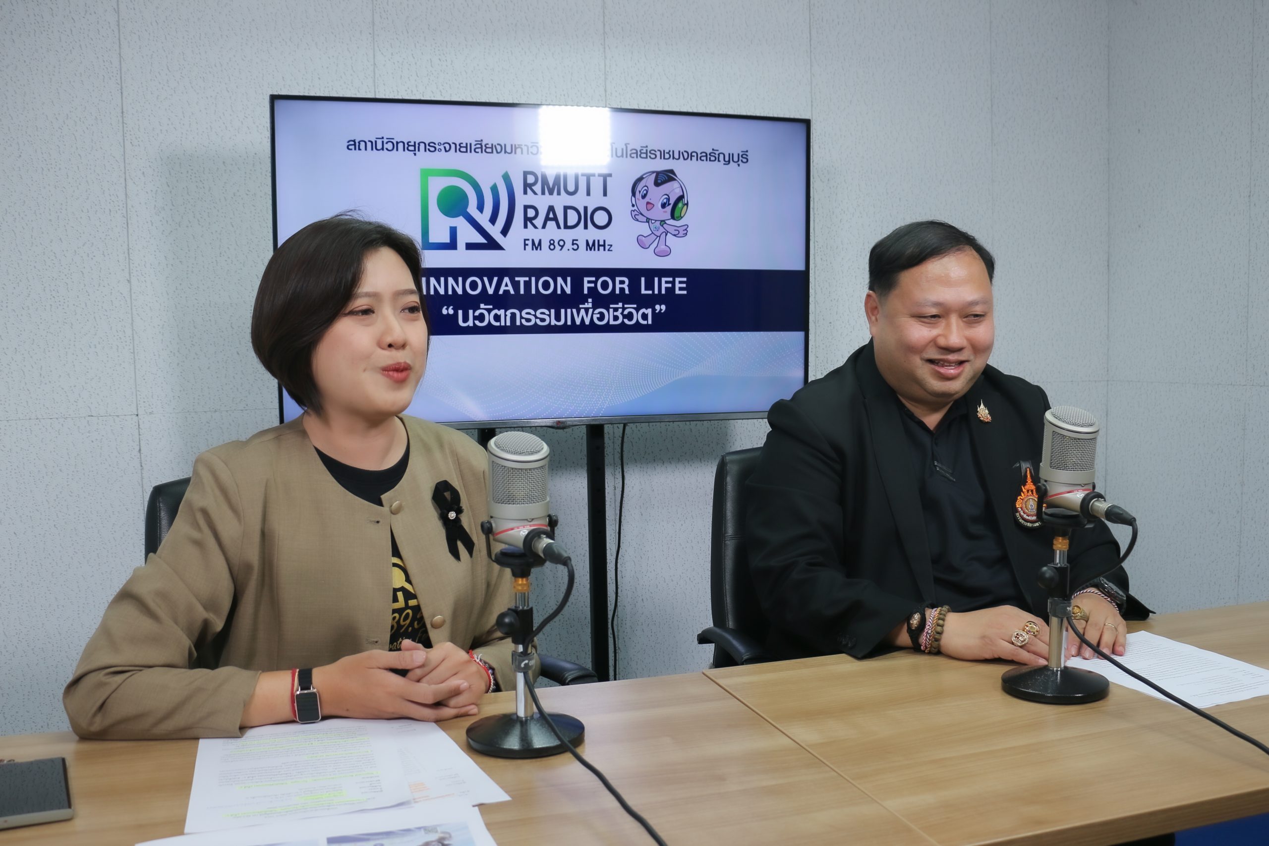 ราชมงคลพระนคร สัมภาษณ์ RMUT TALK ชวนร่วมกิจกรรม วิ่งติดมันส์รันพระนคร