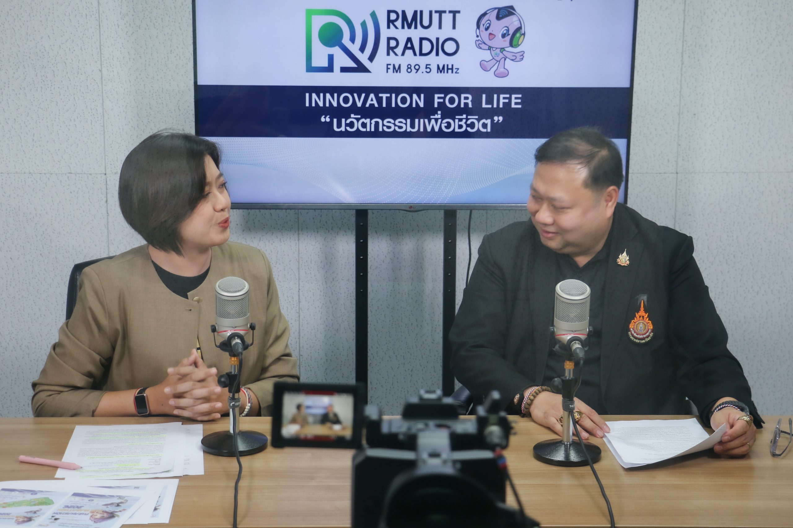 ราชมงคลพระนคร สัมภาษณ์ RMUT TALK ชวนร่วมกิจกรรม วิ่งติดมันส์รันพระนคร
