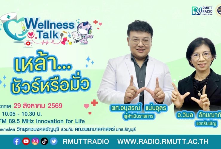 Wellness Talk EP.132 I เหล้า.ชัวร์หรือมั่ว