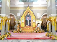 คณะเทคโนโลยีคหกรรมศาสตร์ มทร.พระนคร ร่วมใจจัดดอกไม้ตกแต่งงานสโมสรสันนิบาต