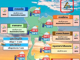 พยากรณ์อากาศ 3 สิงหาคม