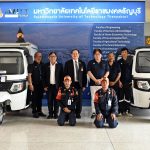 มทร.ธัญบุรี รับมอบรถไฟฟ้า สนับสนุนพลังงานสะอาด