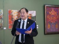 มทร.ธัญบุรี ร่วมกับสมาคมศิลป์หอไตร เปิดนิทรรศการนานาชาติ สานศิลป์กลิ่นปทุม